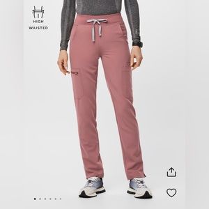 Figs yola  pants Mauve xs petite